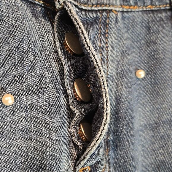 Ashley Mason Premium pearl front jeans size 13 - Picture 10 of 10